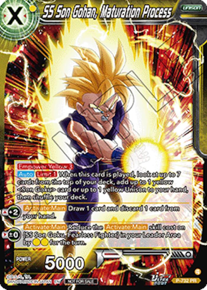 SS Son Gohan, Maturation Process (Ultra-Bout Series Tournament Pack Vol.2) (P-732) [Tournament Promotion Cards] | Devastation Store