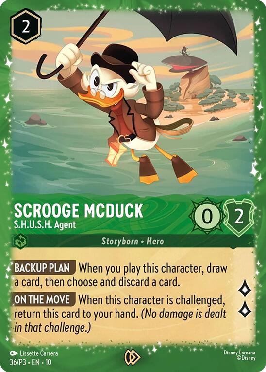 Scrooge McDuck - S.H.U.S.H. Agent (36) [Promo Cards] | Devastation Store