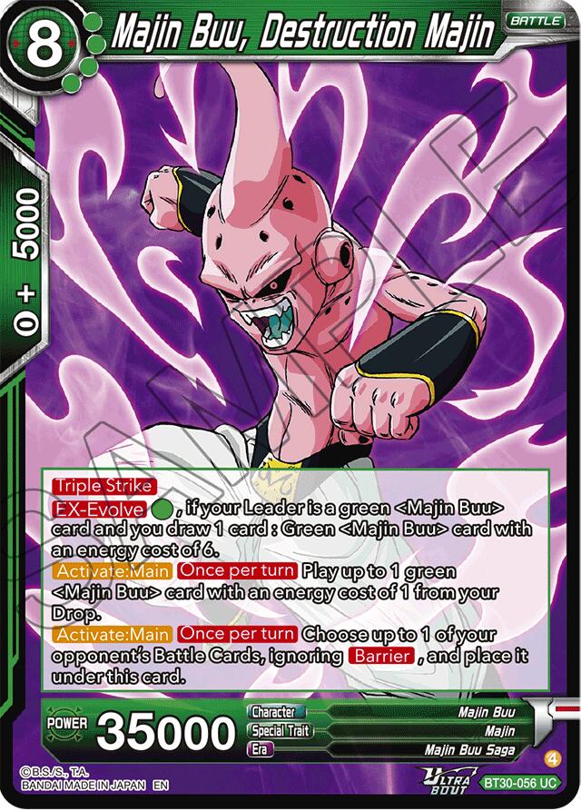 Majin Buu, Destruction Majin (BT30-056) [Three Glorious Fighters] | Devastation Store