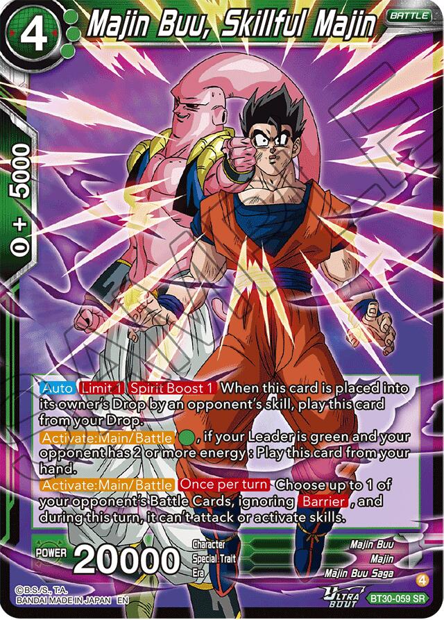 Majin Buu, Skillful Majin (BT30-059) [Three Glorious Fighters] | Devastation Store