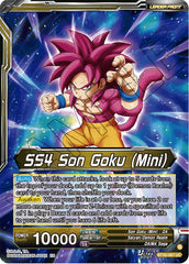 SS4 Son Goku (Mini) // SS4 Son Goku, Apex Evolution (SLR) (BT30-067) [Three Glorious Fighters] | Devastation Store