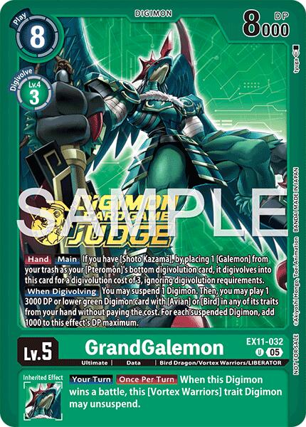 GrandGalemon [EX11-032] (Judge Pack 9) [Dawn of Liberator] | Devastation Store