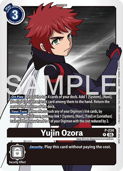 Yujin Ozora [P-234] (Store Tournament 2026 Vol. 2 Participation Pack) [Promotional Cards] | Devastation Store