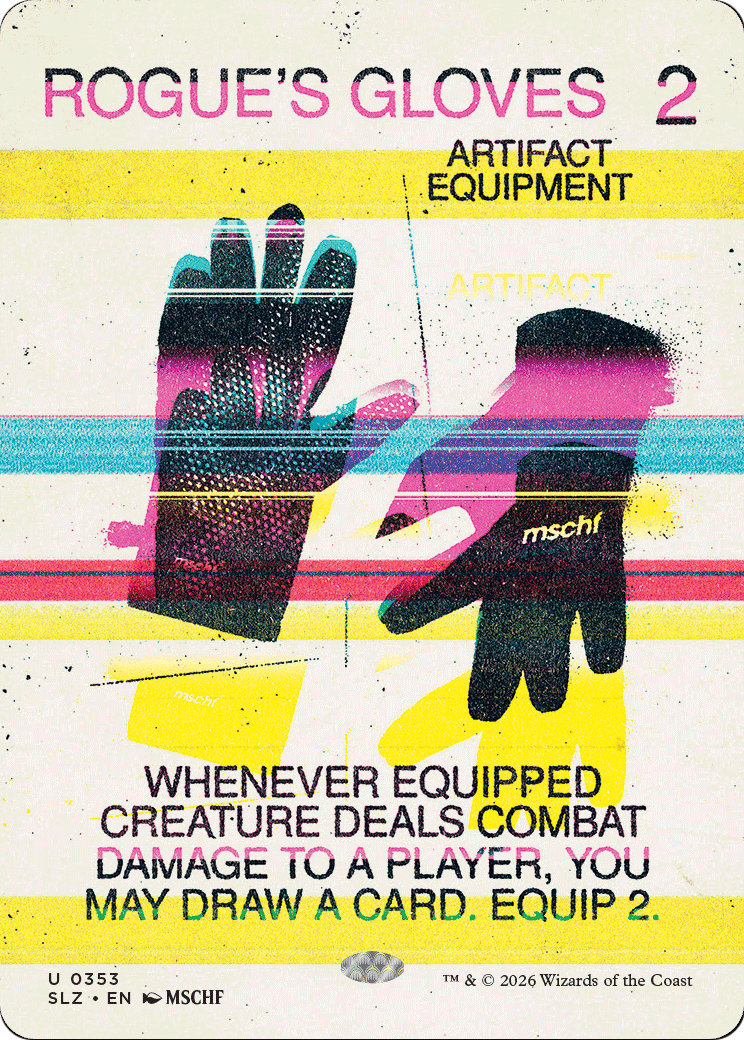 Rogue's Gloves (0353) [Secret Lair x MSCHF: The Zeta Set] | Devastation Store