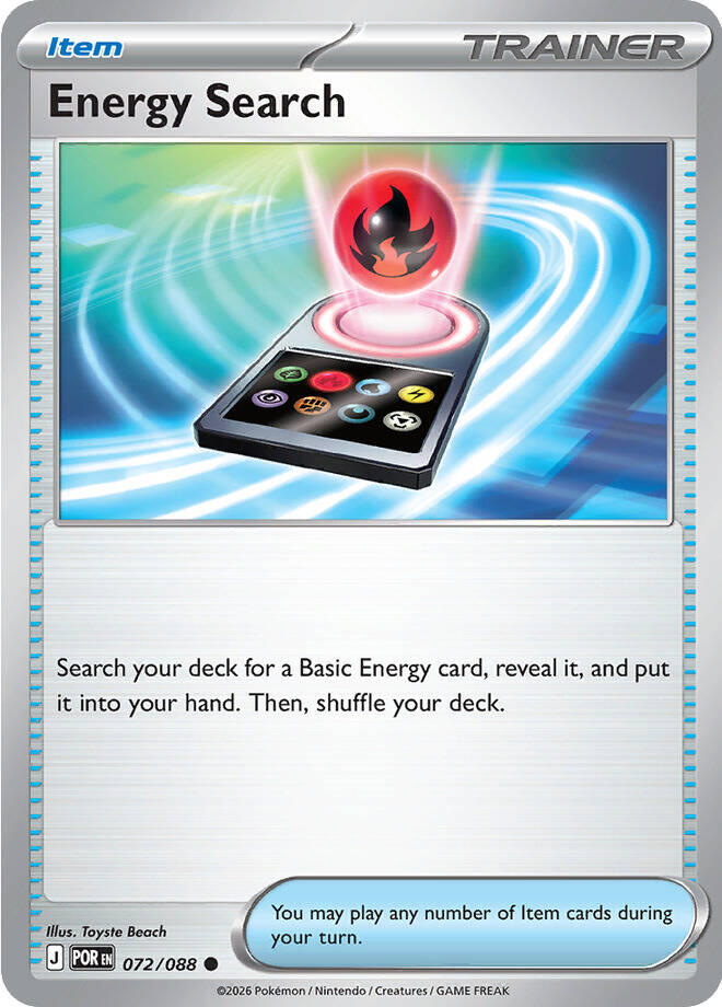 Energy Search (072/088) [Mega Evolution: Perfect Order] | Devastation Store