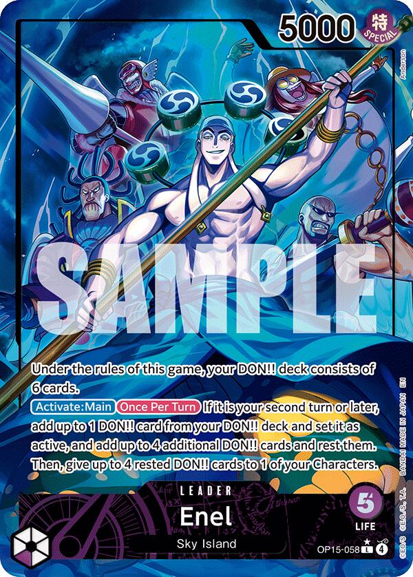 Enel (Alternate Art) [Adventure on Kami's Island] | Devastation Store