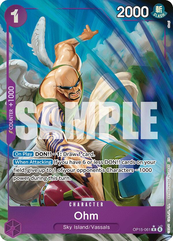 Ohm (Alternate Art) [Adventure on Kami's Island] | Devastation Store