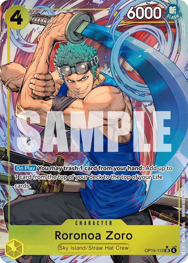 Roronoa Zoro (Alternate Art) [Adventure on Kami's Island] | Devastation Store