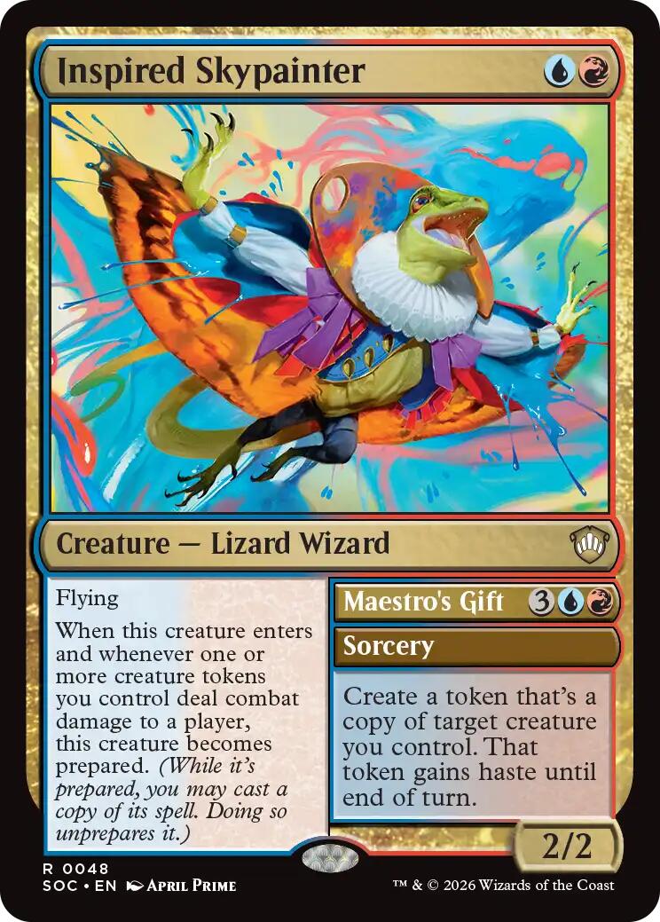 Inspired Skypainter [Secrets of Strixhaven Commander] | Devastation Store