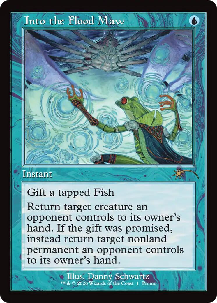 Into the Flood Maw (Retro Frame) [Wizards Play Network 2026] | Devastation Store