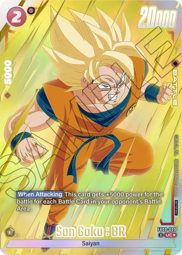 Son Goku : BR (FB09-009) (Limited Pack 26-27 WAVE1) [Fusion World Tournament Cards] | Devastation Store