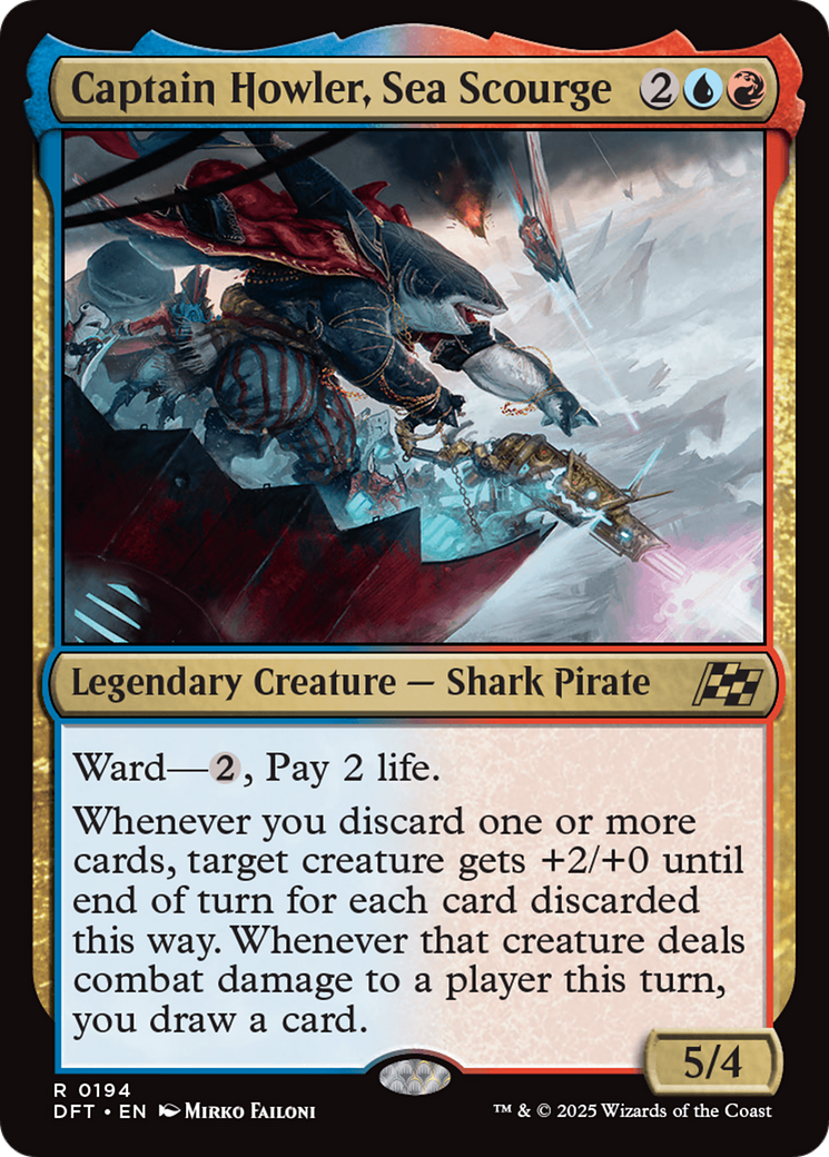 Captain Howler, Sea Scourge [Aetherdrift] | Devastation Store