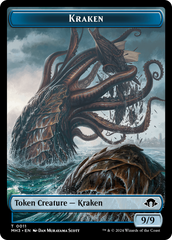Kraken // Energy Reserve Double-Sided Token [Modern Horizons 3 Tokens] | Devastation Store