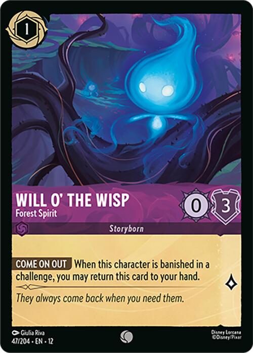 Will o' the Wisp - Forest Spirit (47/204) [Wilds Unknown] | Devastation Store