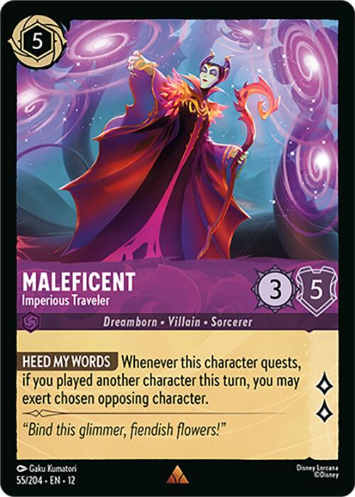 Maleficent - Imperious Traveler (55/204) [Wilds Unknown] | Devastation Store