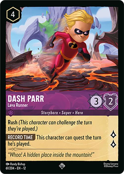 Dash Parr - Lava Runner (61/204) [Wilds Unknown] | Devastation Store
