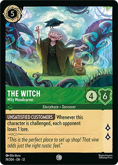 The Witch - Wily Woodcarver (74/204) [Wilds Unknown] | Devastation Store