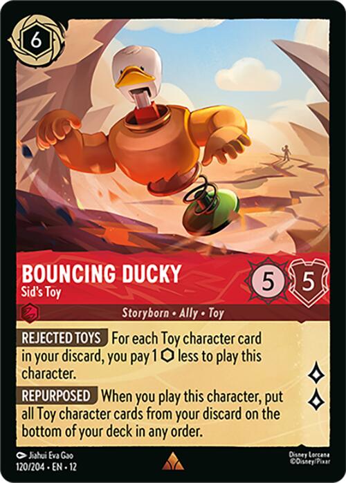 Bouncing Ducky - Sid's Toy (120/204) [Wilds Unknown] | Devastation Store