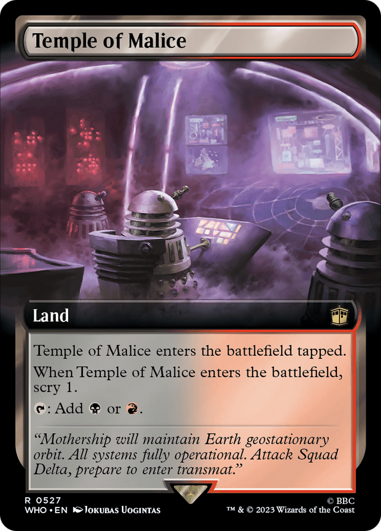 Temple of Malice (Extended Art) [Doctor Who] | Devastation Store