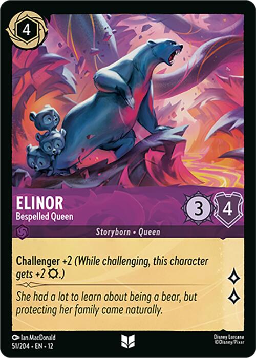 Elinor - Bespelled Queen (51/204) [Wilds Unknown] | Devastation Store