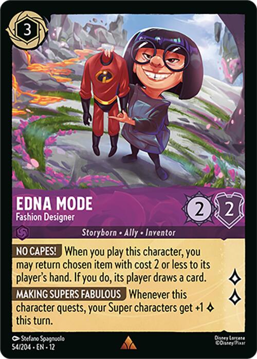 Edna Mode - Fashion Designer (54/204) [Wilds Unknown] | Devastation Store