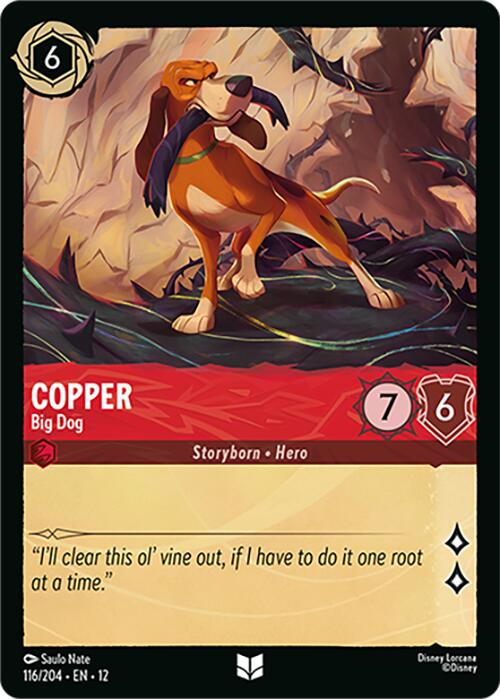 Copper - Big Dog (116/204) [Wilds Unknown] | Devastation Store