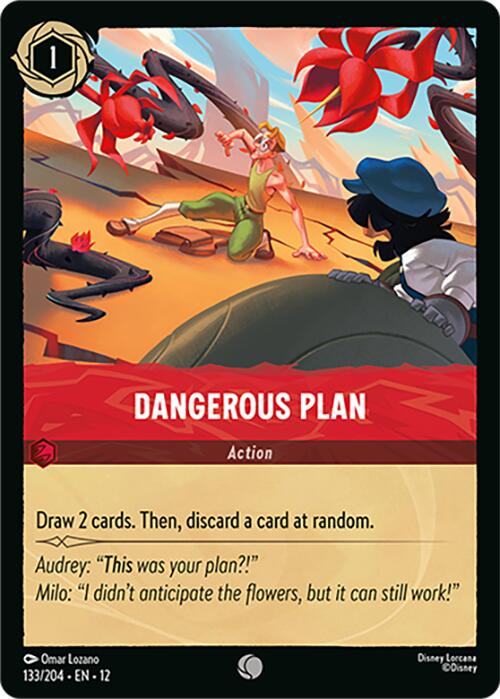Dangerous Plan (133/204) [Wilds Unknown] | Devastation Store