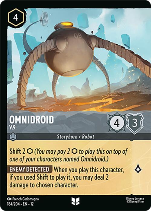 Omnidroid - V.9 (Foil) (184/204) [Wilds Unknown] | Devastation Store