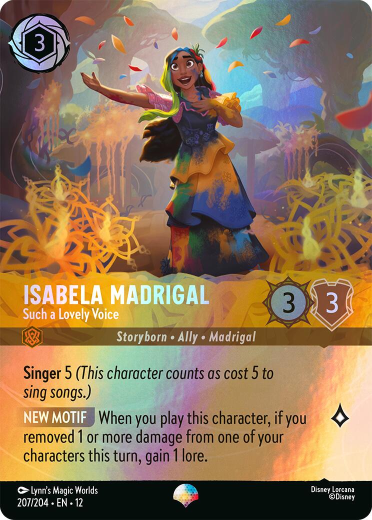 Isabela Madrigal - Such a Lovely Voice (Epic) (207/204) [Wilds Unknown] | Devastation Store