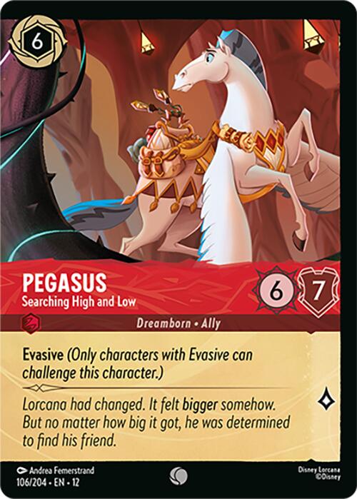 Pegasus - Searching High and Low (Foil) (106/204) [Wilds Unknown] | Devastation Store