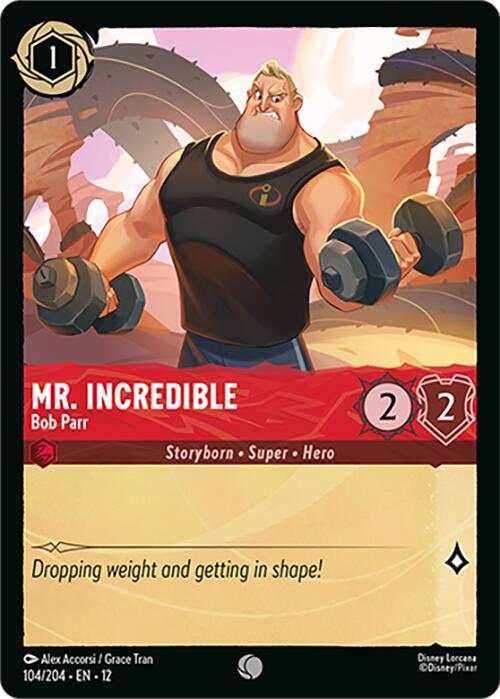 Mr. Incredible - Bob Parr (104/204) [Wilds Unknown] | Devastation Store