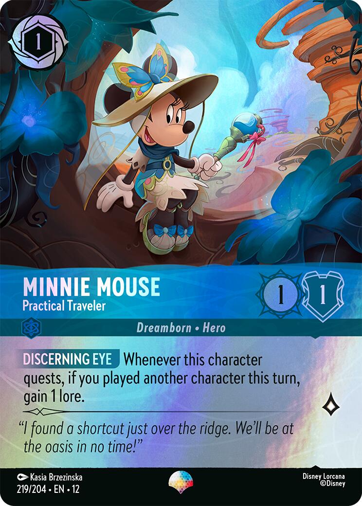 Minnie Mouse - Practical Traveler (Epic) (219/204) [Wilds Unknown] | Devastation Store