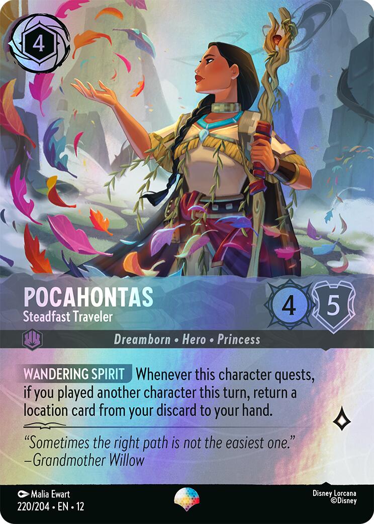 Pocahontas - Steadfast Traveler (Epic) (220/204) [Wilds Unknown] | Devastation Store