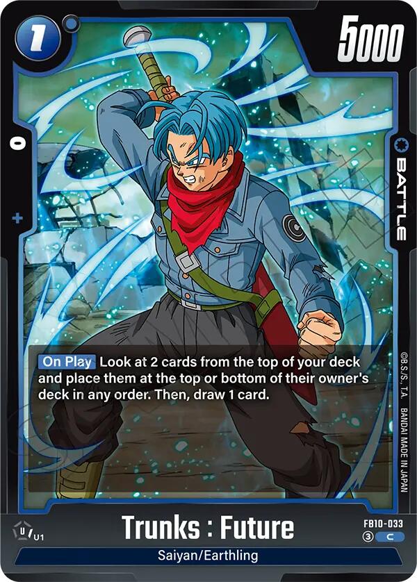 Trunks : Future (FB10-033) [Cross Force] | Devastation Store