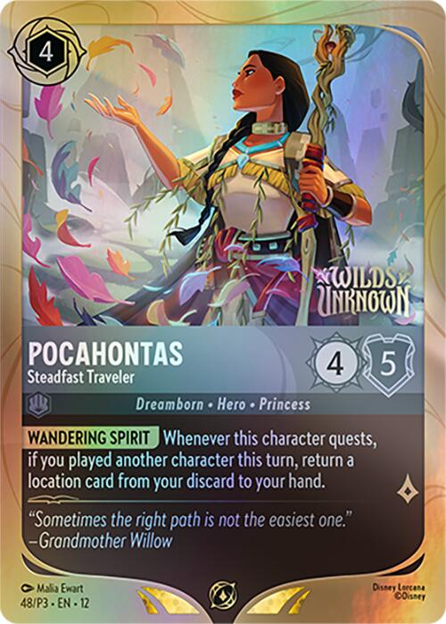 Pocahontas - Steadfast Traveler (48) [Promo Cards] | Devastation Store