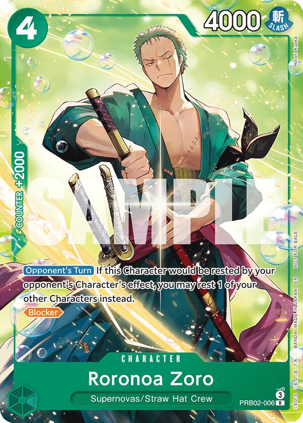Roronoa Zoro (Welcome Pack 2026 Vol.1) [One Piece Promotion Cards] | Devastation Store