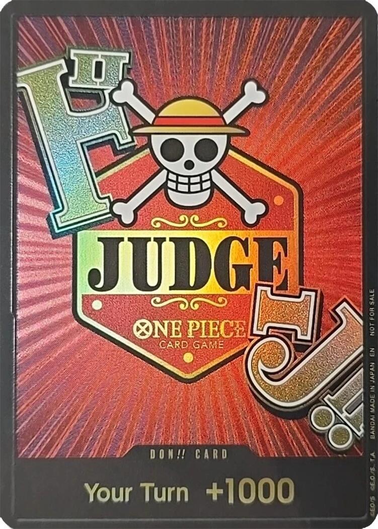 DON!! Card (Judge Promo) [One Piece Promotion Cards] | Devastation Store
