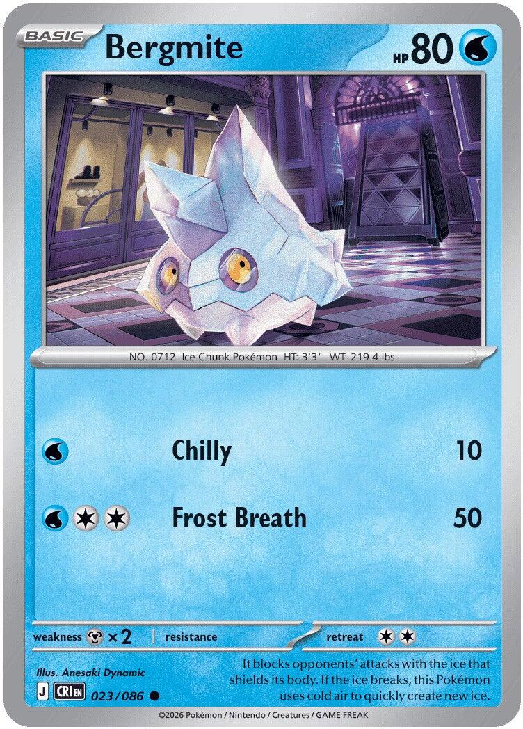 Bergmite (023/086) [Mega Evolution: Chaos Rising] | Devastation Store