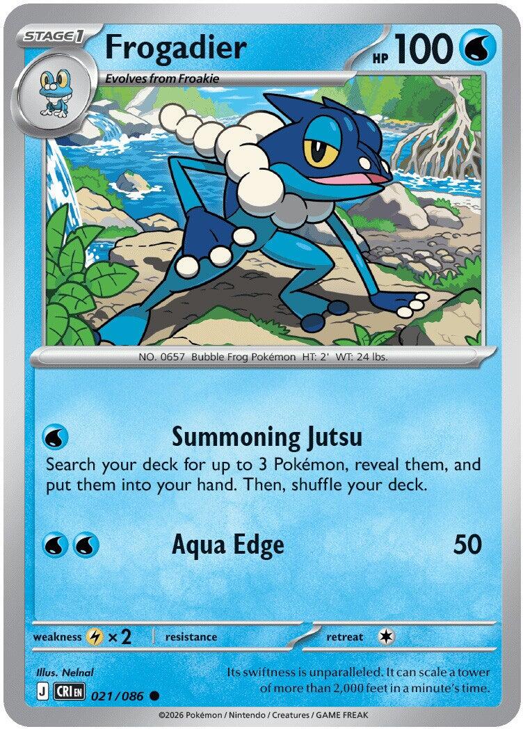 Frogadier (021/086) [Mega Evolution: Chaos Rising] | Devastation Store