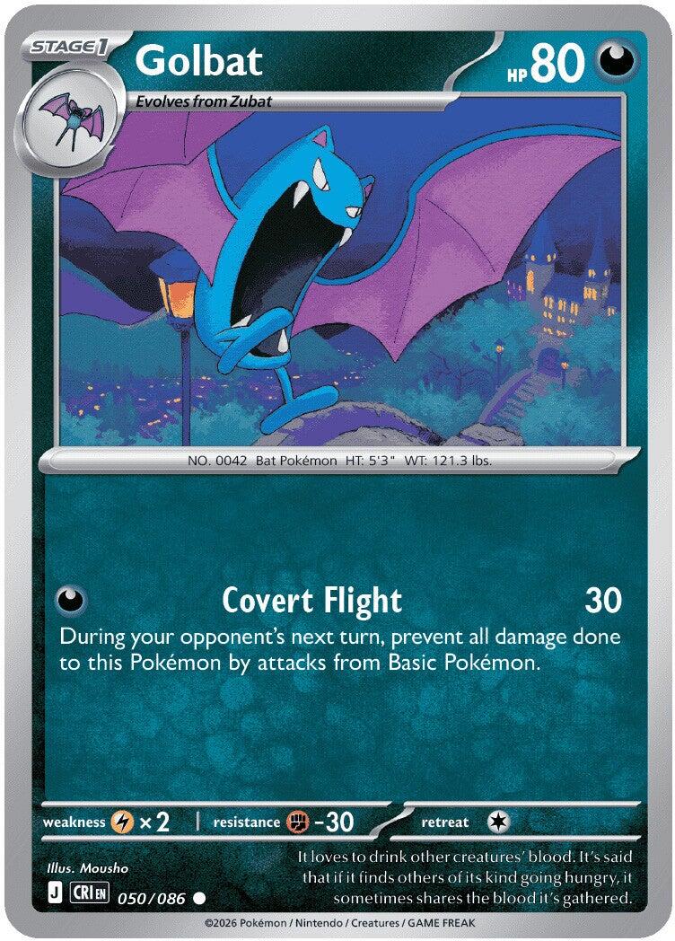 Golbat (050/086) [Mega Evolution: Chaos Rising] | Devastation Store