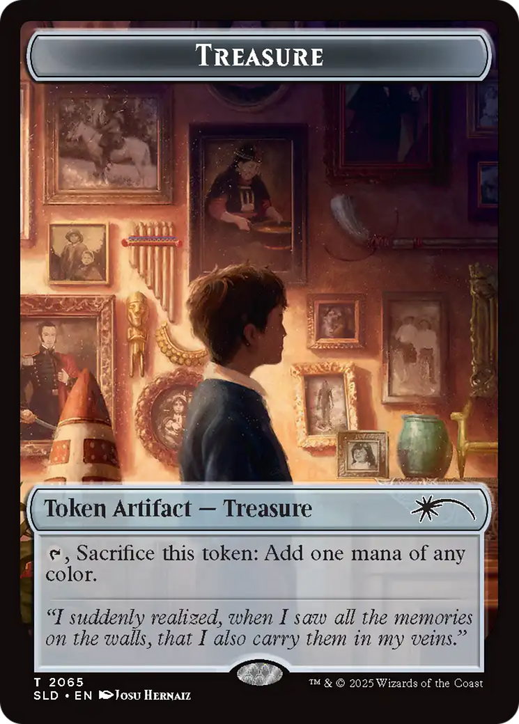 Treasure Token (2065) (Rainbow Foil) [Secret Lair Drop Series] | Devastation Store