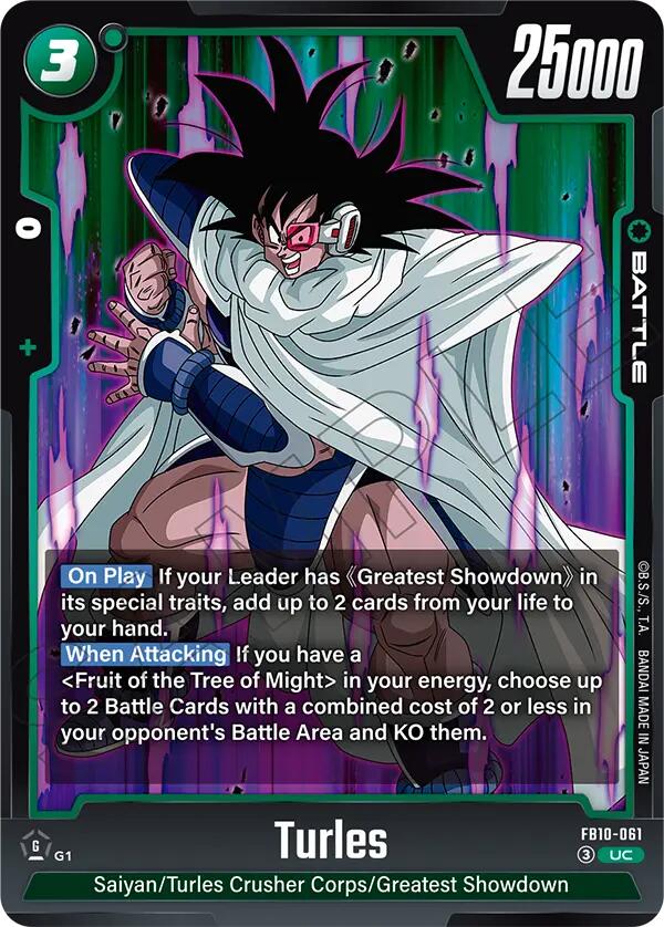Turles (FB10-061) [Cross Force] | Devastation Store