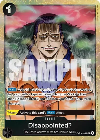 Disappointed? (Premium Card Collection -Best Selection Vol. 6-) [One Piece Promotion Cards] | Devastation Store