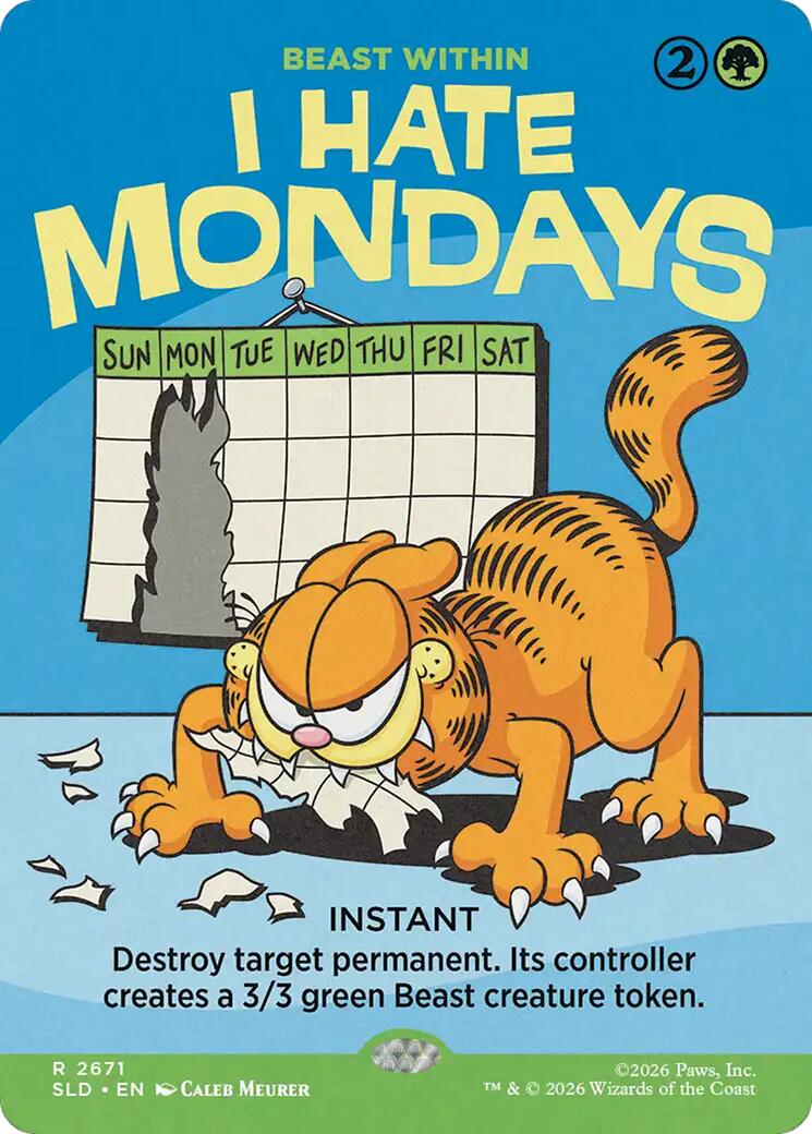 I Hate Mondays - Beast Within [Secret Lair Drop Series] | Devastation Store