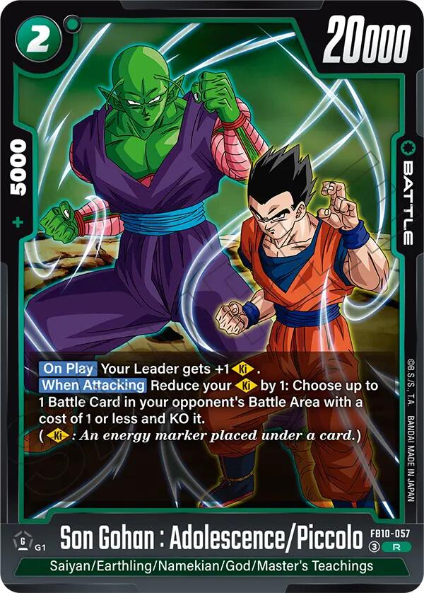 Son Gohan : Adolescence/Piccolo [Cross Force] | Devastation Store