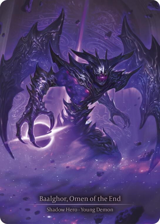 Baalghor, Omen of the End (Marvel) [IAR159-MV] (Omens of the Third Age)  Cold Foil | Devastation Store