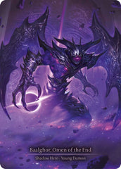 Baalghor, Omen of the End (Marvel) [IAR159-MV] (Omens of the Third Age)  Cold Foil | Devastation Store