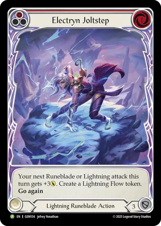 Electryn Joltstep (Red) [GEM154] (Gem Pack 5)  Rainbow Foil | Devastation Store
