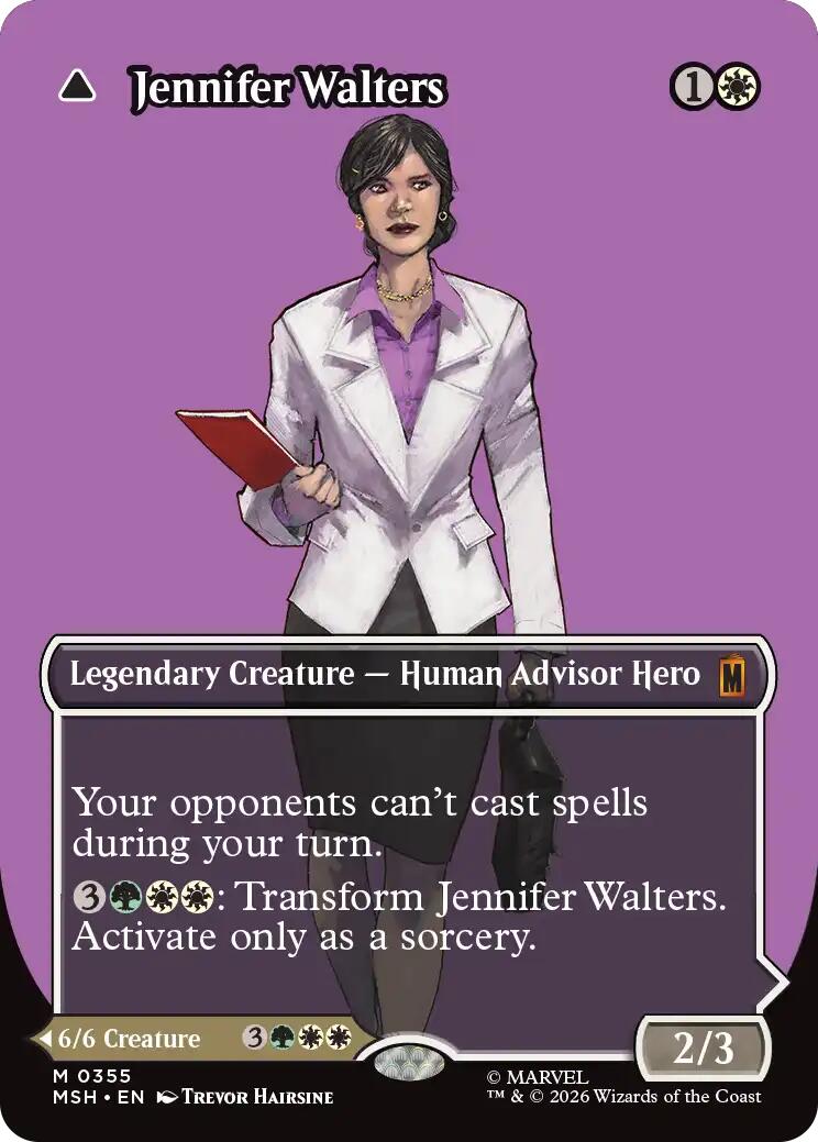 Jennifer Walters // The Sensational She-Hulk (Borderless) (0355) [Marvel Super Heroes] | Devastation Store