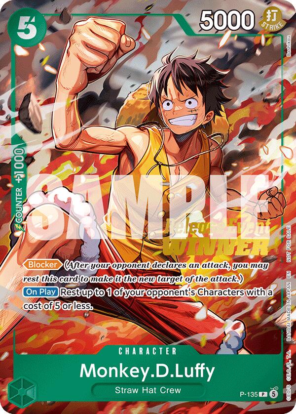 Monkey.D.Luffy (OP16 Release Event Winner) [One Piece Promotion Cards] | Devastation Store
